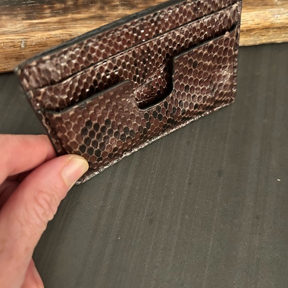 Snake skin bifold - Picture 3 of 5